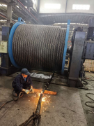創(chuàng)紀(jì)錄！8K*36SW+IWR-80的壓實(shí)股鋼絲繩合繩成功！